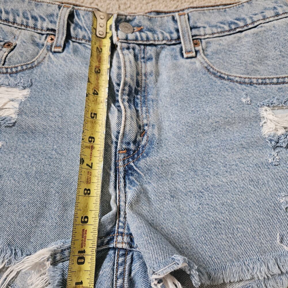 Custom Vintage 1998 Levi's Cutoff Shorts 6M - Picture 8 of 9